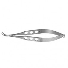 Castroviejo Universal Corneal Scissor Strongly Curved - Blunt Tips Stainless Steel